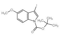 tert-butyl 3-iodo-5-methoxyindole-1-carboxylate