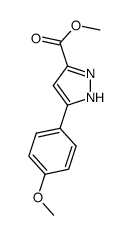 methyl 3-(4-methoxyphenyl)-1H-pyrazole-5-carboxylate CAS:192701-83-0 第1张