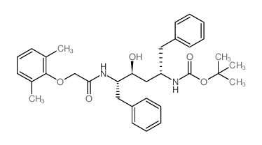 tert-butyl N-[(2S,4S,5S)-5-[[2-(2,6-dimethylphenoxy)acetyl]amino]-4-hydroxy-1,6-diphenylhexan-2-yl]carbamate