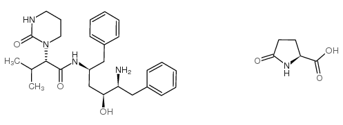 N-(4-Amino-1-benzyl-3-hydroxy-5-phenyl-pentyl)-3-methyl-2-(2-oxo-tetrahydro-pyrimidin-1-yl)-butyramide 5-oxopyrrolidine-2-carboxylic Acid CAS:192726-06-0 manufacturer price 第1张