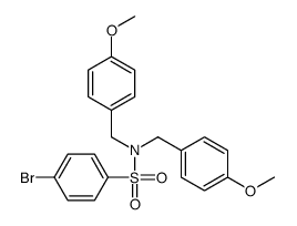 4-bromo-N,N-bis[(4-methoxyphenyl)methyl]benzenesulfonamide