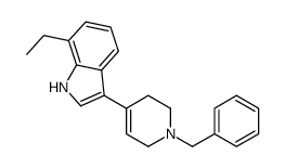 3-(1-benzyl-3,6-dihydro-2H-pyridin-4-yl)-7-ethyl-1H-indole