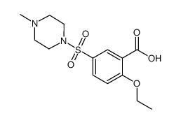 2-ethoxy-5-(4-methylpiperazin-1-yl)sulfonylbenzoic acid