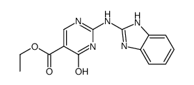 Ethyl 2-(1H-benzimidazol-2-ylamino)-6-oxo-1,6-dihydro-5-pyrimidin ecarboxylate