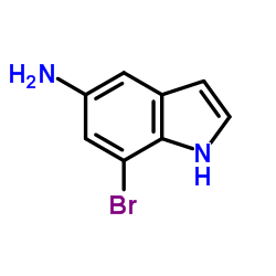 7-Bromo-1H-indol-5-amine CAS:196205-07-9 第1张