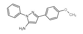 5-(4-methoxyphenyl)-2-phenylpyrazol-3-amine