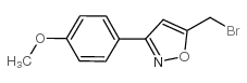 5-(bromomethyl)-3-(4-methoxyphenyl)-1,2-oxazole