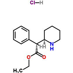 ethyl 2-phenyl-2-piperidin-2-ylacetate,hydrochloride