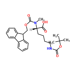 Fmoc-N-Me-Lys(Boc)-OH
