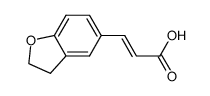 3-(2,3-dihydrobenzofuran-5-yl)-2-propenoic acid