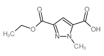 3-(Ethoxycarbonyl)-1-methyl-1H-pyrazole-5-carboxylic acid CAS:199480-36-9 第1张