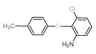 3-chloro-2-(4-methylphenyl)sulfanylaniline CAS:199803-23-1 第1张