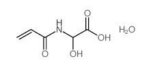 2-hydroxy-2-(prop-2-enoylamino)acetic acid,hydrate CAS:199926-33-5 第1张