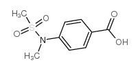 4-[methyl(methylsulfonyl)amino]benzoic acid