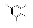 1-Bromo-5-chloro-3-fluoro-2-iodobenzene