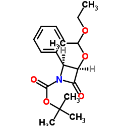 (3R,4S)-tert-Butyl 3-(1-ethoxyethoxy)-2-oxo-4-phenylazetidine-1-carboxylate Cas:201856-57-7 第1张