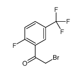 2-Bromo-1-[2-fluoro-5-(trifluoromethyl)phenyl]ethanone