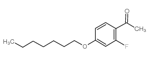 1-(2-fluoro-4-heptoxyphenyl)ethanone