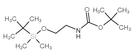 tert-butyl N-[2-[tert-butyl(dimethyl)silyl]oxyethyl]carbamate CAS:203738-69-6 第1张