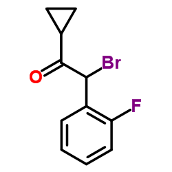 2-Bromo-2-(2-fluorophenyl)-1-cyclopropylethanone Cas:204205-33-4 第1张