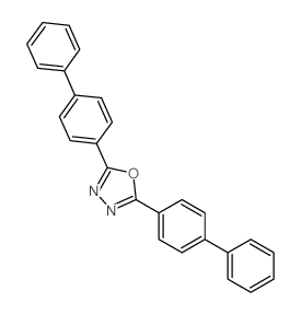 2,5-bis(4-phenylphenyl)-1,3,4-oxadiazole