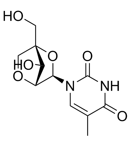 1-(2'-O-4-C-Methylene-beta-D-ribofuranosyl)thymine