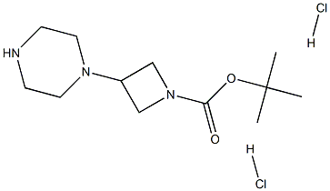 tert-Butyl 3-(piperazin-1-yl)azetidine-1-carboxylate dihydrochloride