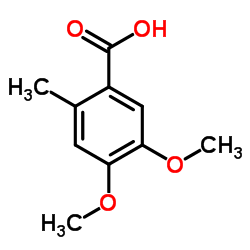 4,5-Dimethoxy-2-methylbenzoic acid CAS:20736-28-1 第1张