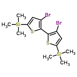 3,3'-Dibromo-5,5'-bis-trimethylsilyl-2,2'-bithiophene