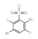 2,5-dibromo-3,6-difluorobenzenesulfonyl chloride