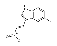 5-Fluoro-3-(2-nitrovinyl)indole CAS:208645-53-8 第1张