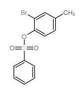 (2-bromo-4-methylphenyl) benzenesulfonate