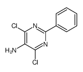 4,6-dichloro-2-phenylpyrimidin-5-amine CAS:20959-02-8 第1张