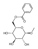 methyl O6-benzoyl-β-D-glucoside