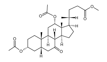 methyl 7-dehydrocholate diacetate (methyl 3α,12α-diacetoxy-7-oxo-5β-cholan-24-oate)