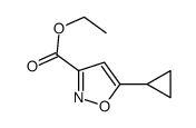 Ethyl 5-cyclopropyl-1,2-oxazole-3-carboxylate