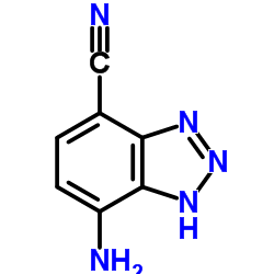 7-amino-2H-benzotriazole-4-carbonitrile