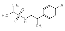 N-[2-(4-bromophenyl)propyl]propane-2-sulfonamide