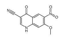 7-Methoxy-6-nitro-4-oxo-1,4-dihydro-3-quinolinecarbonitrile