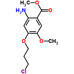 2-aMino-4-(3-chloropropoxy)-5-Methoxybenzoate CAS:214470-59-4 第1张