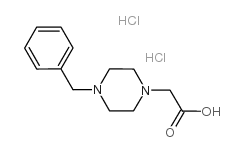 2-(4-benzylpiperazin-1-yl)acetic acid,dihydrochloride