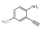 2-Ethynyl-4-methylaniline CAS:215589-37-0 第1张