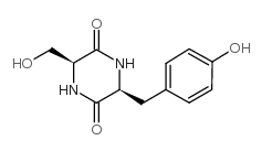 (3S,6S)-3-(hydroxymethyl)-6-[(4-hydroxyphenyl)methyl]piperazine-2,5-dione