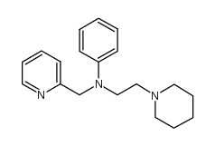 N-(2-piperidin-1-ylethyl)-N-(pyridin-2-ylmethyl)aniline