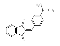 2-[[4-(dimethylamino)phenyl]methylidene]indene-1,3-dione