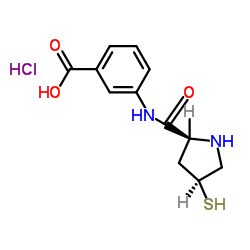 3-[(2S,4S)-4-Mercaptopyrrolidine-2-carboxamido]benzoic Acid Hydrochloride CAS:219909-83-8 manufacturer price 第1张