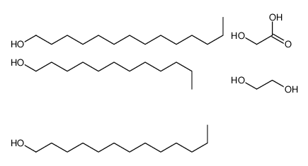 dodecan-1-ol,ethane-1,2-diol,2-hydroxyacetic acid,tetradecan-1-ol,tridecan-1-ol