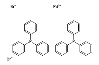 Dibromopalladium - triphenylphosphine (1:2) CAS:22180-53-6 第1张