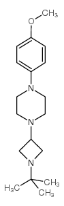 n-t-butyl-3-(4-(p-methoxyphenyl)piperazinyl)azetidine CAS:223381-87-1 第1张