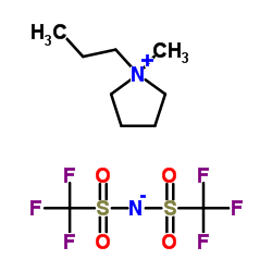 bis(trifluoromethylsulfonyl)azanide,1-methyl-1-propylpyrrolidin-1-ium